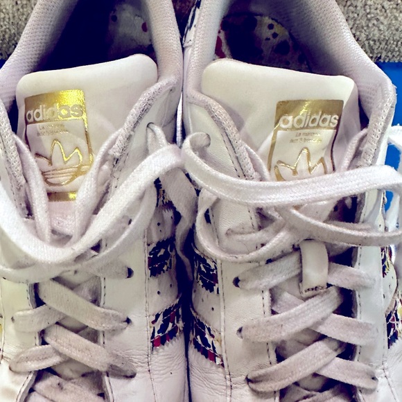 adidas Superstar ‘White Splatter’ FX5540 (US Men 11) - Picture 7 of 7